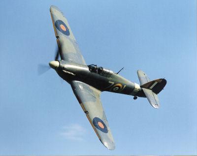 Shuttleworth Hurricane.